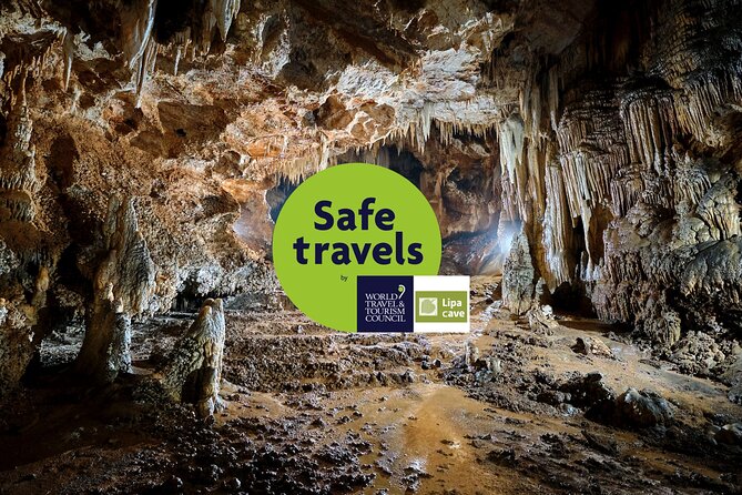 1-Hour Guided Lipa Cave Adventure in Montenegro - The underground river and natural rock formations