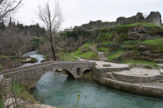ALBANIA tour - Rozafa, Skadar lake, Niagara waterfalls, Shkodra - Nijagara Waterfalls: a short stop with seasonal character