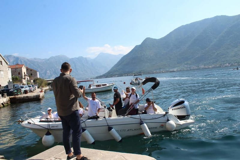 Azure Wonders: Kotor's Blue Cave Expedition - Our Lady of the Rocks in Perast