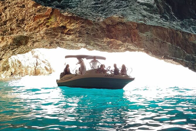 Blue Cave 3 hours GROUP tour with modern speedboat - The Blue Cave: beautiful, busy, and weather dependent