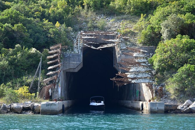 Blue Cave and Kotor Bay Luxurious Cruise Tour 3H+ - Mamula Island, a fortress with a difficult past