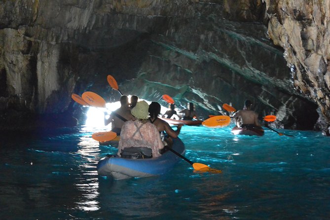 Blue Cave Kayak & Snorkel Adventure from Kotor / Tivat - The Blue Cave and the Quieter Caverns Nearby