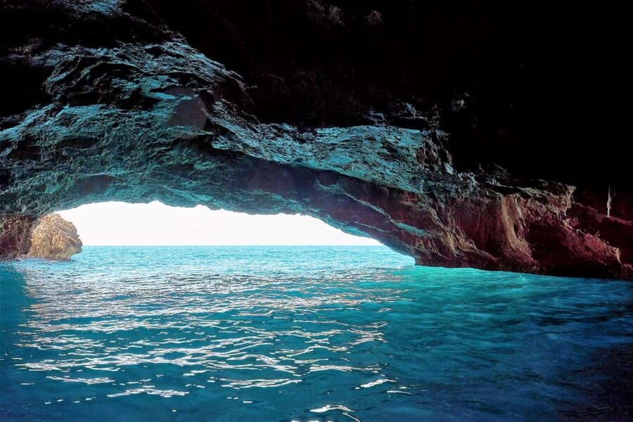 Blue Cave, Kotor, Lady of the Rocks from Budva, Tivat, Kotor - The MB Vesna and the first cruise through the bay