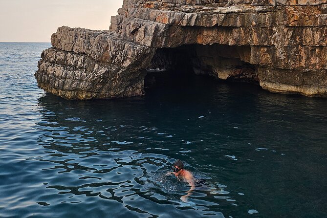 Blue cave Mamula Tunnels Speed Boat Tour From Herceg Novi - Forty minutes across the Bay of Kotor