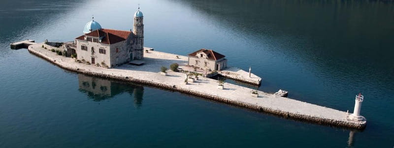 Bokokotor Bay, Blue Cave and panorama of Mamula - Mamula Island and its difficult past