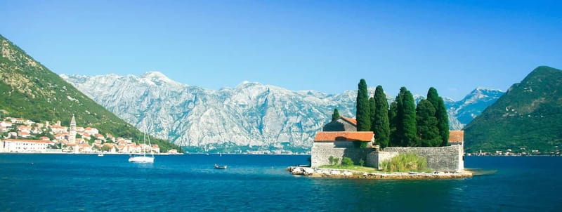 Bokokotor Bay, Blue Cave and panorama of Mamula - A short look at the old submarine bases