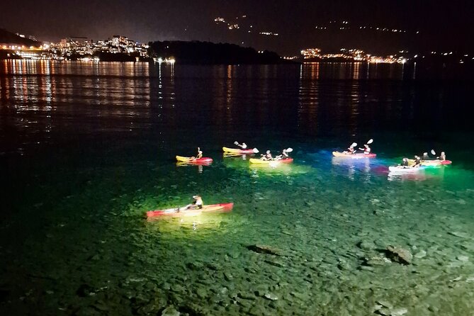 Budva: 2-Hour «Night Lights» Kayak Tour - Starting at Slovenska Beach near the river mouth