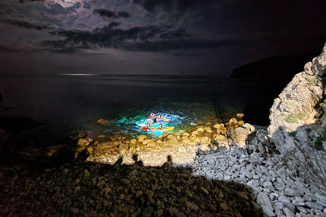 Budva: 2-Hour «Night Lights» Kayak Tour - Returning to the beach after two gentle hours