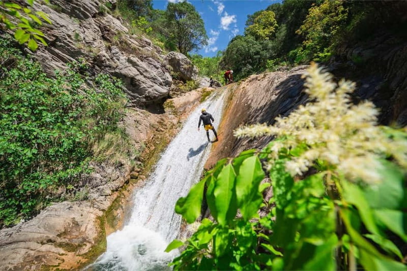 Budva Canyoning: Drenostica Canyon Adventure - Waterfalls, natural slides, and the active sections