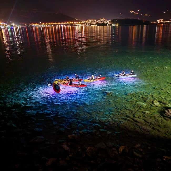 Budva: Night Lights Kayaking Tour - How difficult is the kayaking?