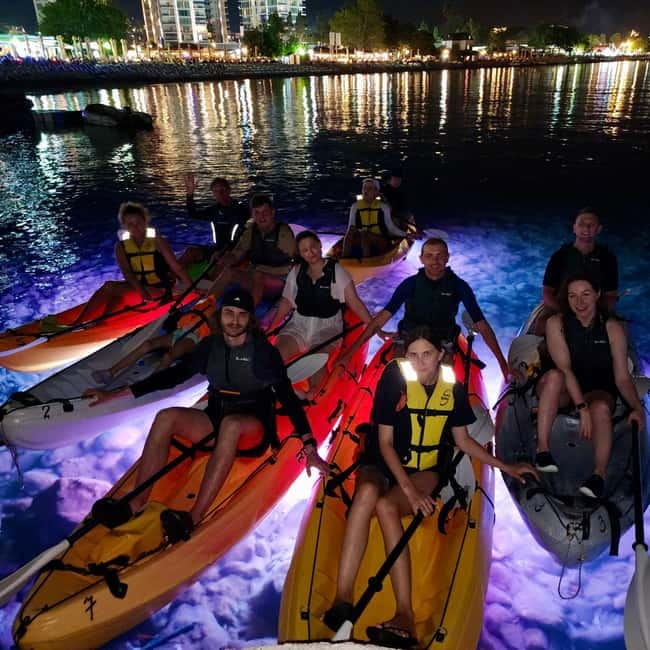 Budva: Night Lights Kayaking Tour - Kayak or SUP board?