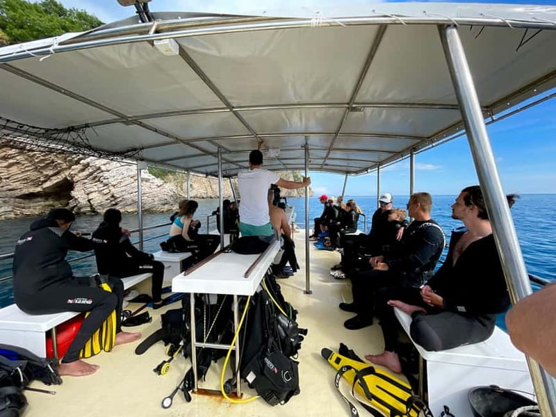 Budva: Scuba Diving Experience - Underwater Near St. Nikola Island