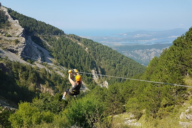 Cable car + Electric MTB from Njegos Mausoleum to Kotor bay - Electric MTB riding with a guide