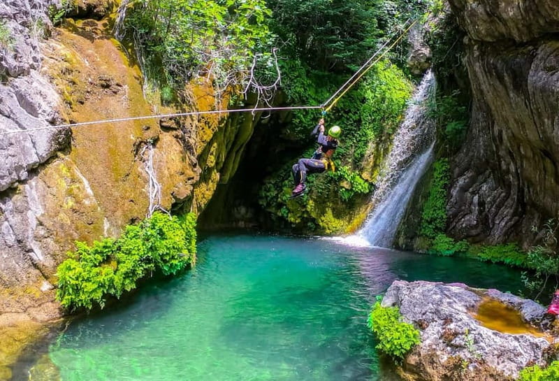 Canyoning Drenovstica - Extreme adventure in Budva - The first 15 minutes: safety before excitement