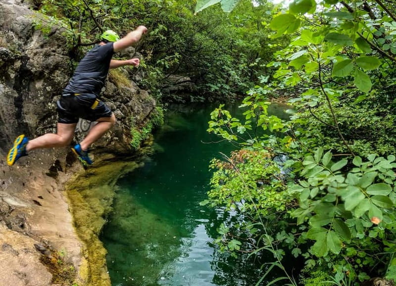 Canyoning Drenovstica - Extreme adventure in Budva - The return walk to Kashcel Peak