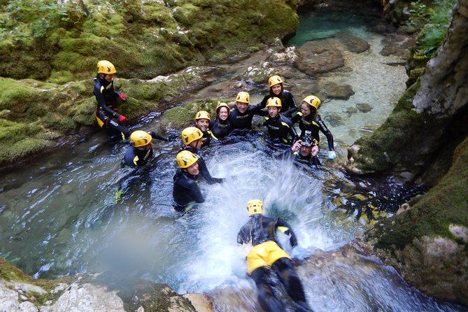 Canyoning in Nevidio Canyon - Breaks with juice, chocolate, and local brandy