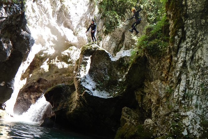 Canyoning in Nevidio Canyon - Leaving the canyon takes another hour