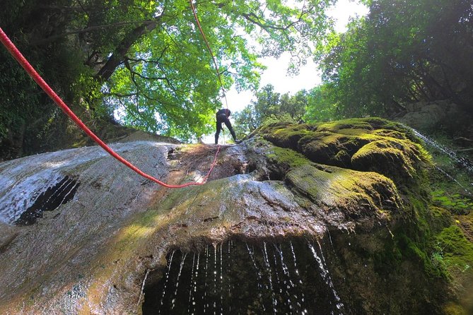 Canyoning Međureč river - Extreme Adventure in Bar City - Rappelling down waterfalls over 30 meters
