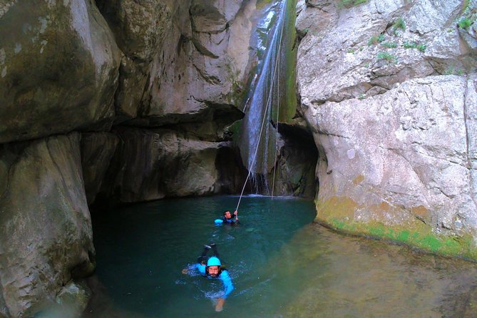 Canyoning Međureč river - Extreme Adventure in Bar City - Swimming, pool landings, and cold clean water
