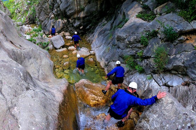 Canyoning Skurda River - Extreme adventure in Kotor City - The small-group advantage in a narrow canyon