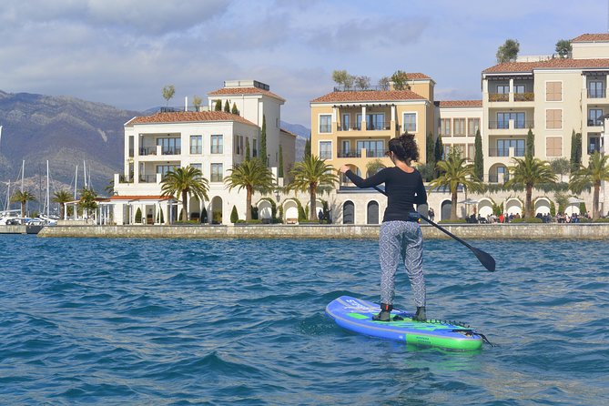 Cycle & SUP: A Complete Circumnavigation of Kotor Bay (new tour) - Starting on the water near Kotor