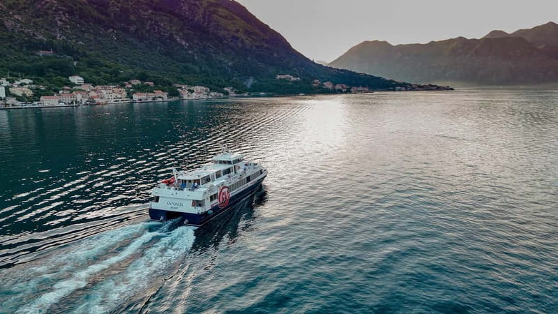 Dubrovnik to/from Kotor: Day Trip or One-Way by Fast Ferry - One-way transfer or same-day return