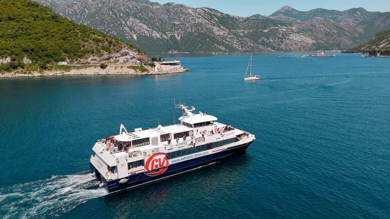 Dubrovnik to/from Kotor: Day Trip or One-Way by Fast Ferry - Boarding, passports, and the real travel time