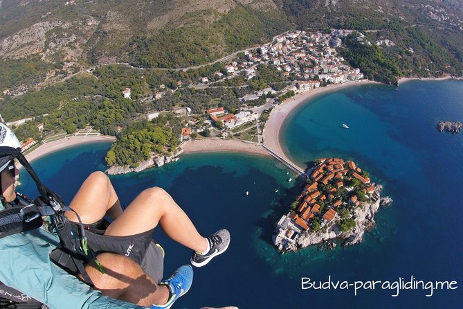 Exclusive Paragliding Montenegro - Takeoff Above the Budva Riviera