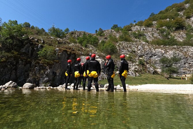 Explore the Thrills of Nevidio Canyon: 4 hour Canyoning Adventure - Moving through the canyon, one obstacle at a time