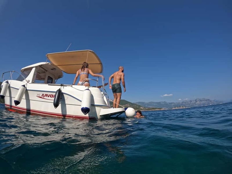 From Budva: Stefan and Katič Islands Boat Trip - Swimming at beaches reached only by boat