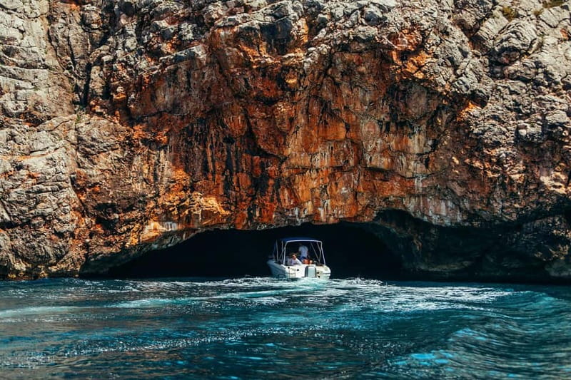 From Herceg Novi: Blue Cave Private Boat Tour - The Blue Cave, with 20 minutes for swimming