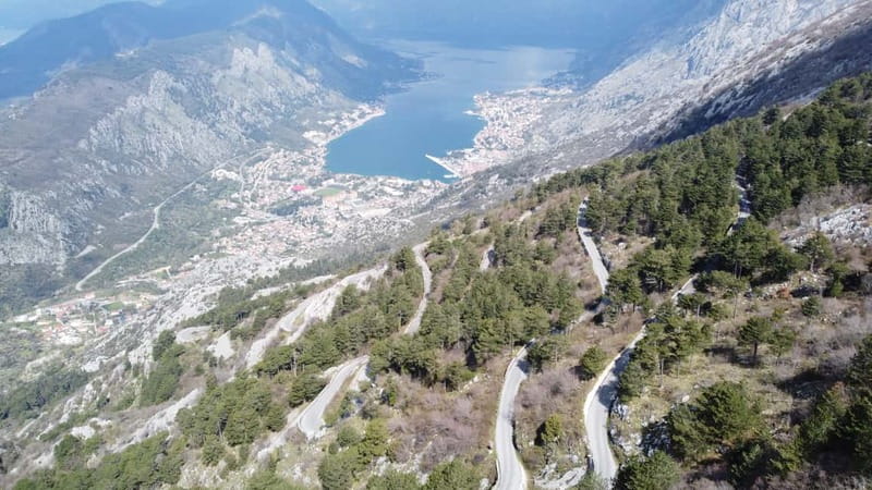 From Kotor:Private Excursion to Lovćen National Park & Budva - Leaving Kotor by the old mountain roads