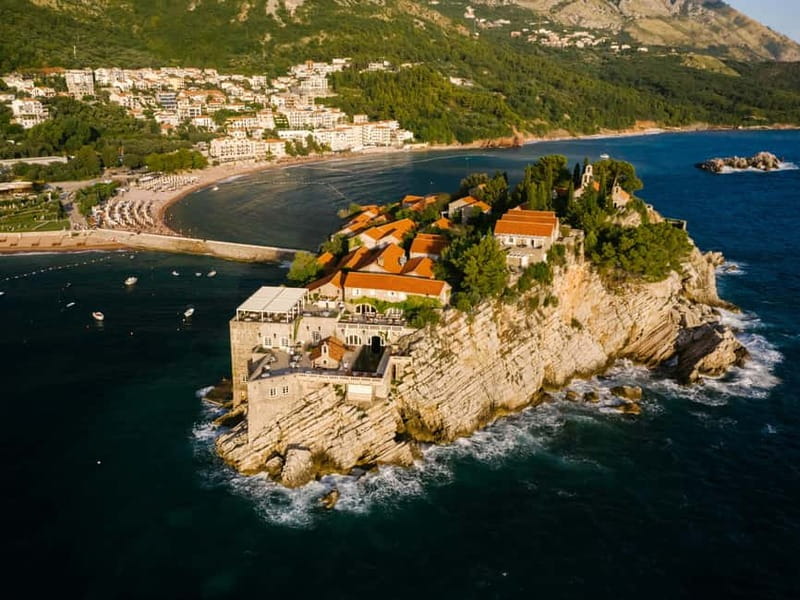 From Tirana: Group Day Trip to Budva & Kotor in Montenegro - Sveti Stefan and Villa Miločer