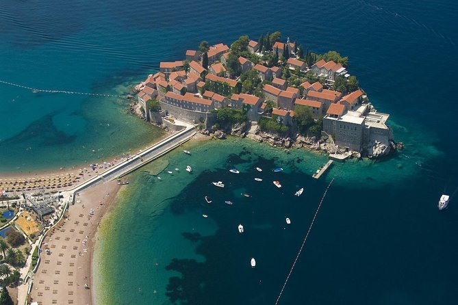 GREAT MONTENEGRO TOUR Cetinje – Njeguši – Kotor – Budva - Bečići - Saint Stefan - Budva, Bečići, and the modern coast