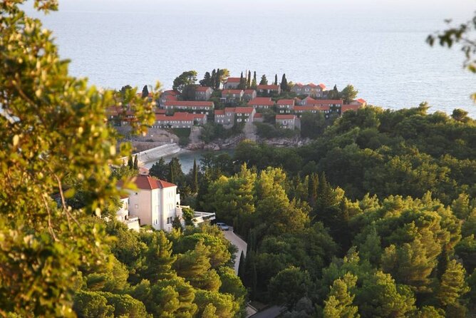 Great tour of coastal monasteries in Budva - Walking on the path of history! - The final Sveti Stefan viewpoint