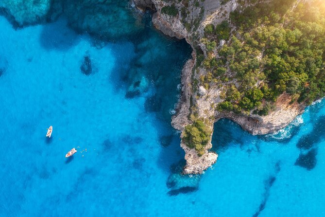 Group Guided Tour: Blue Cave Speedboat Tour in the Bay of Kotor - Inside the Blue Cave on the Luštica Peninsula