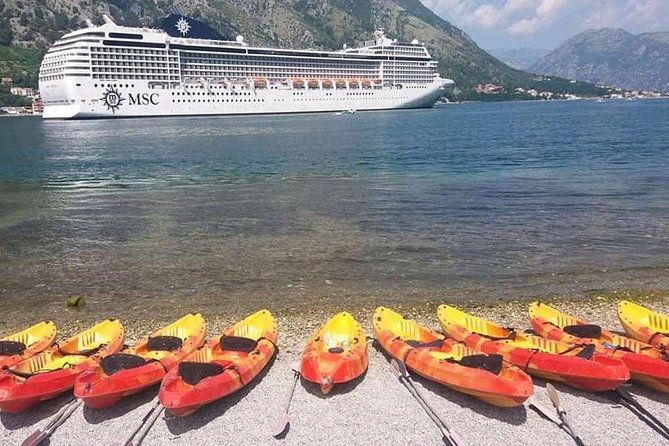 Kayak active tour - Paddling across the Bay of Kotor