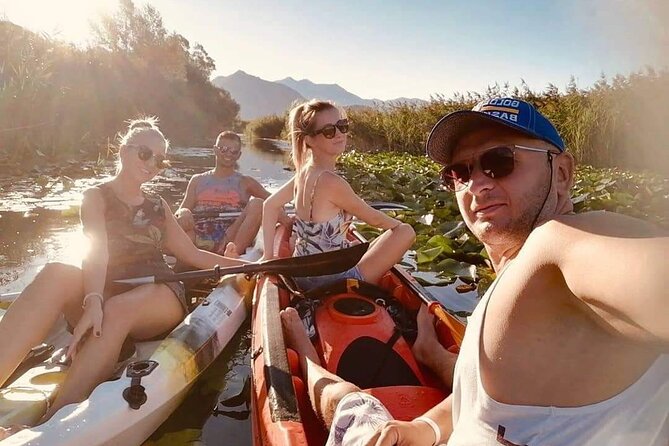 Kayak Day on Skadar Lake - Islands, beaches, and a swim in clear water