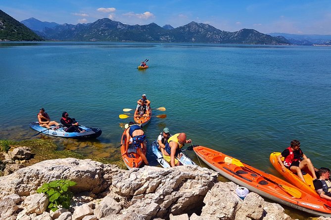 Kayak Guided Tour Skadar lake - Adventure in National park - Fort Lesendro and a second historical pause