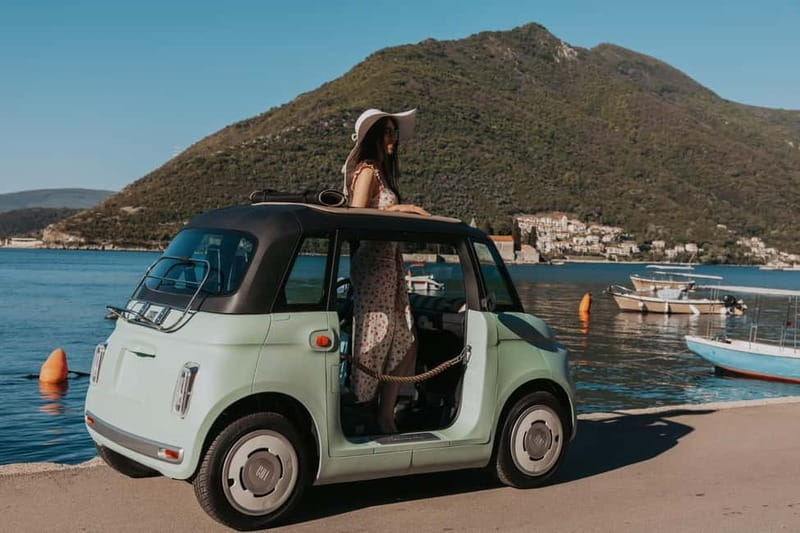 Kotor: Bay of Kotor and Tivat Electric Car Tour - Prčanj and the Tri Sorele Palace