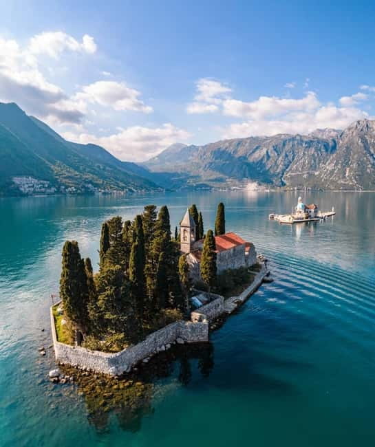 Kotor: Blue Cave and Lady of the Rocks Speedboat Tour - Perast and the two famous islands