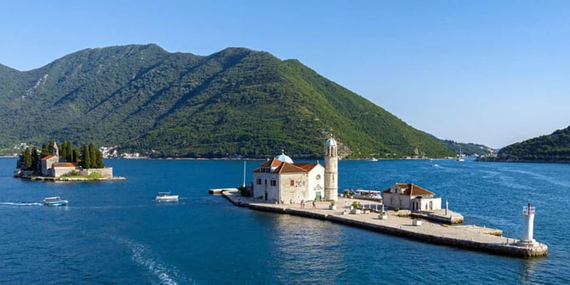 Kotor: Blue Cave and Our Lady of the Rock Speedboat Tour - The former submarine tunnel: a quick military reminder