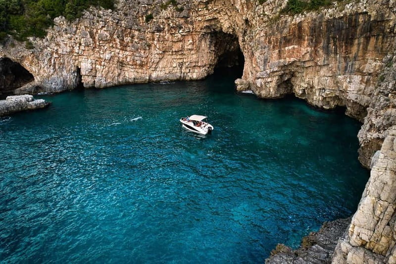 Kotor: Blue Cave and Our Lady of the Rock Speedboat Tour - Meeting at Poseidon Boat Tours Kotor