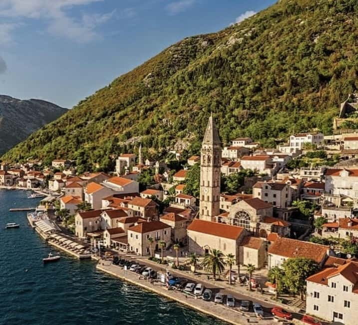 Kotor: Blue Cave & Our Lady of The Rocks & Submarine Base - WWII submarine tunnels inside the cliffs