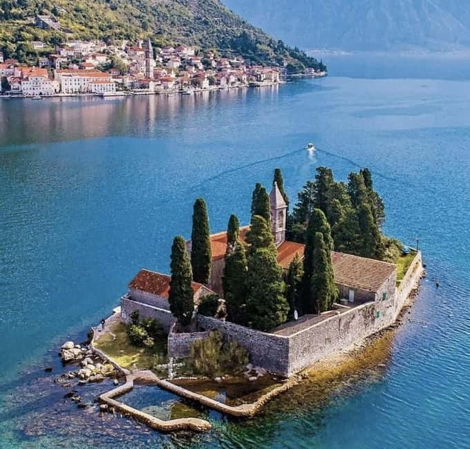 Kotor: Blue Cave & Our Lady of The Rocks & Submarine Base - Swimming in Montenegro’s Blue Cave