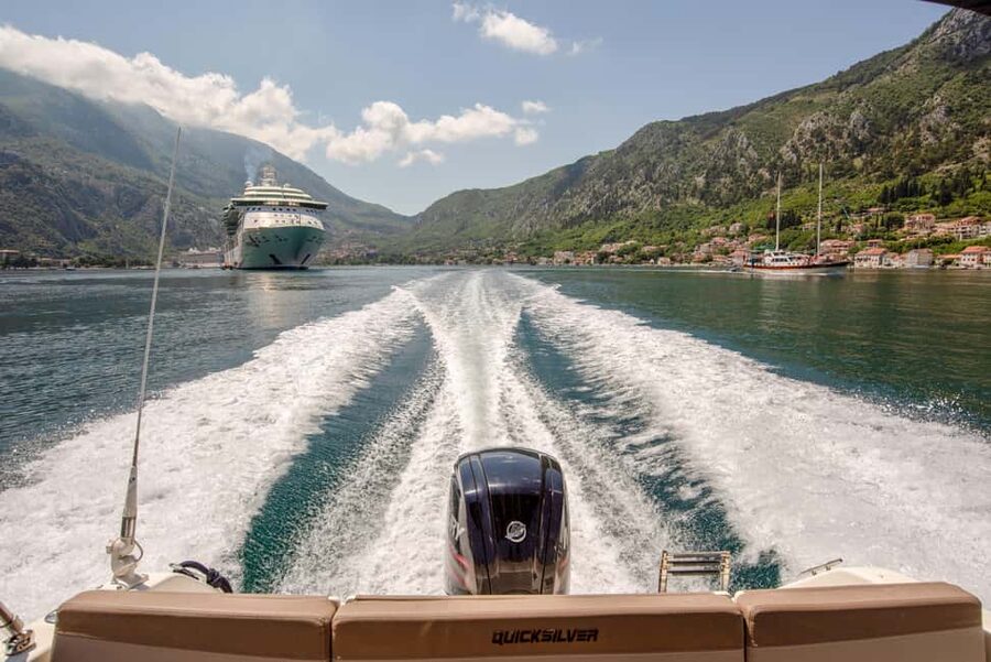 Kotor: Blue cave speedboat tour for a lifetime memories - Our Lady of the Rocks: a small island with a big story