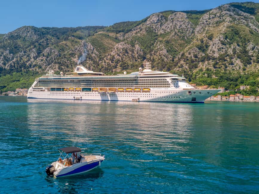Kotor: Blue cave speedboat tour for a lifetime memories - The ride from Kotor: scenery before the first stop
