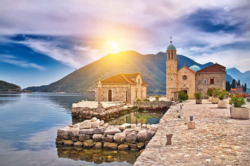 Kotor: Blue Cave Swim + Our Lady Of The Rocks + Beach Escape - Three hours at Žanjice Beach