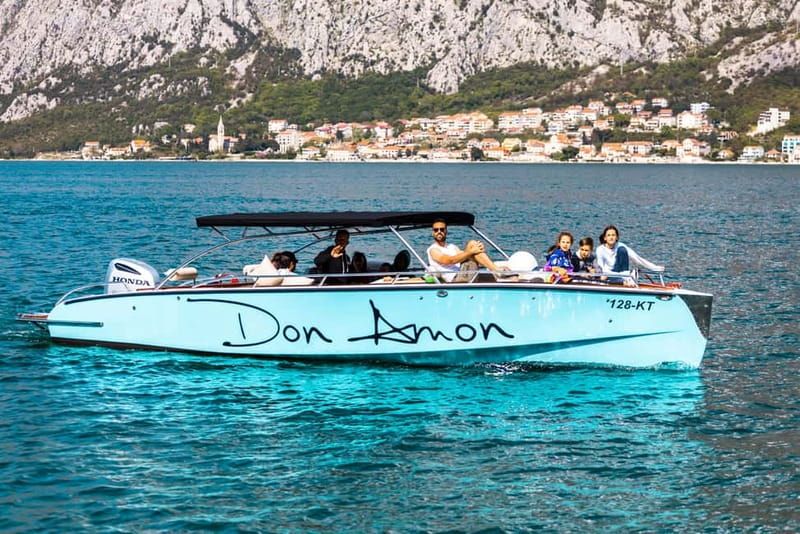 Kotor: Blue Cave Swim + Our Lady Of The Rocks + Beach Escape - What the speedboat adds, and what it takes away