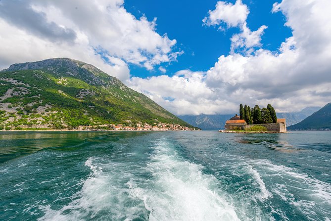 Kotor: Blue Cave Swim Stop, Lady of the Rocks & Submarine Base - The Blue Cave swim near Luštica